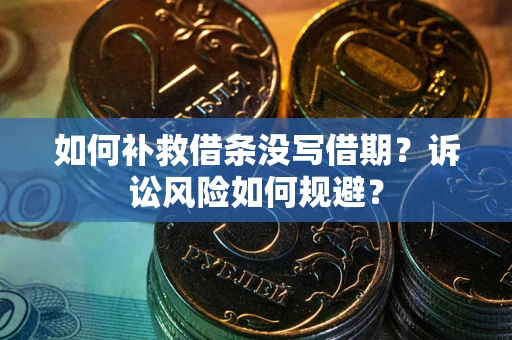 北京如何补救借条没写借期？诉讼风险如何规避？